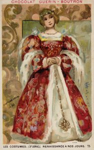 Koninklijke kleding, 1530 door French School